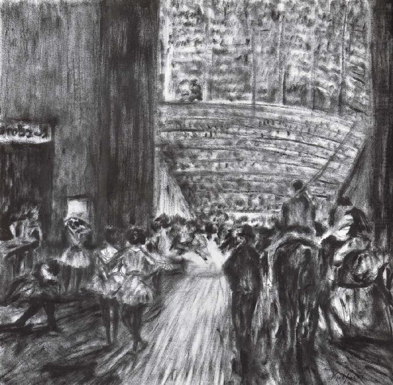 kathe kollwitz Entrance to the arena china oil painting image